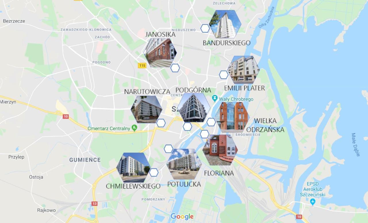 Apartments In - Sowinskiego Szczecin Ngoại thất bức ảnh